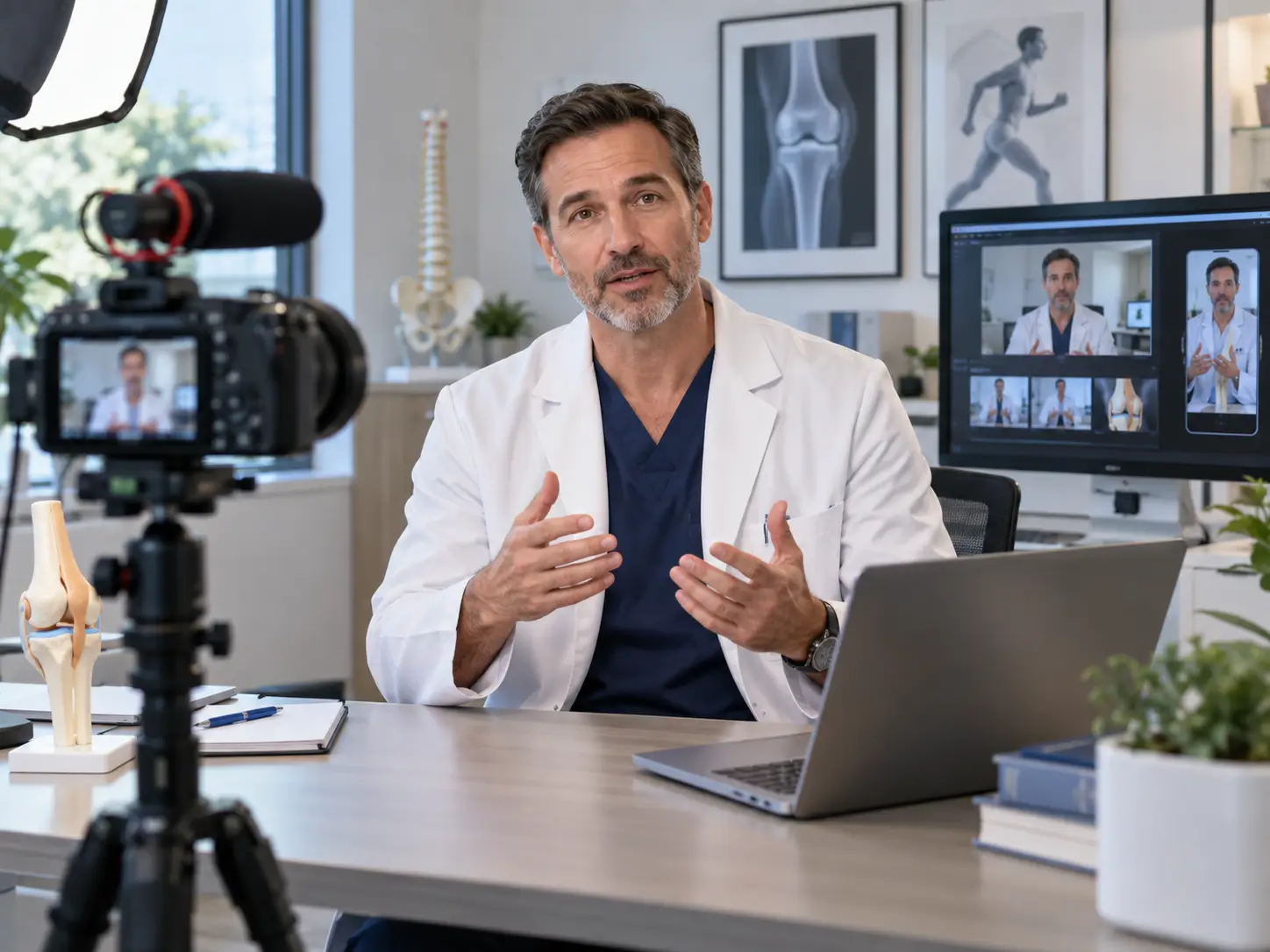 Educational video production for doctors and medical specialists