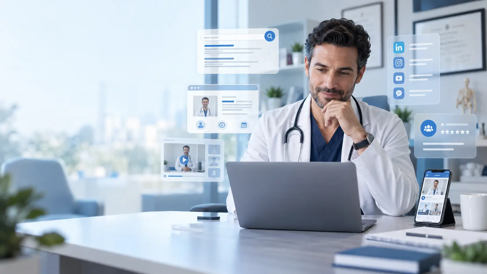 Digital marketing and personal branding for doctors