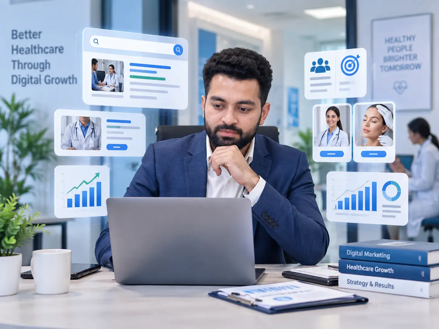 Google and Meta advertising for healthcare professionals